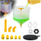 15PCS Coolant Funnel Kit - Universal Radiator Filling Funnels with Adapters
