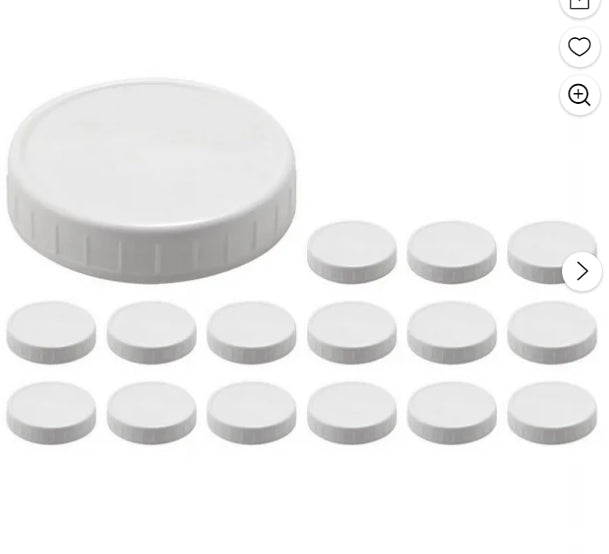 86mm Airtight Storage Lids - 16-Piece Set