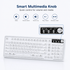 96% Tri-Mode Wireless Mechanical Keyboard, BT/2.4G/USB-C, RGB, Grapefruit Orange