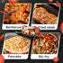 Smokeless Indoor Electric Grill & Nonstick Griddle – Compact, Fast-Heating Tabletop Grill for Steaks, Burgers, Pancakes, BBQ, and Everyday Indoor Cooking