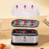 Smart Egg Cooker Auto Shut Off Multi-Function 6 Egg Capacity Electric