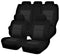 Seat Covers for TOYOTA RAV4 ALA49R.ASA44R .ZSA42R SERIES 02/2012 - 12/2018 4x2.4X4 SUV/WAGON 5 SEATERS FR BLACK PREMIUM