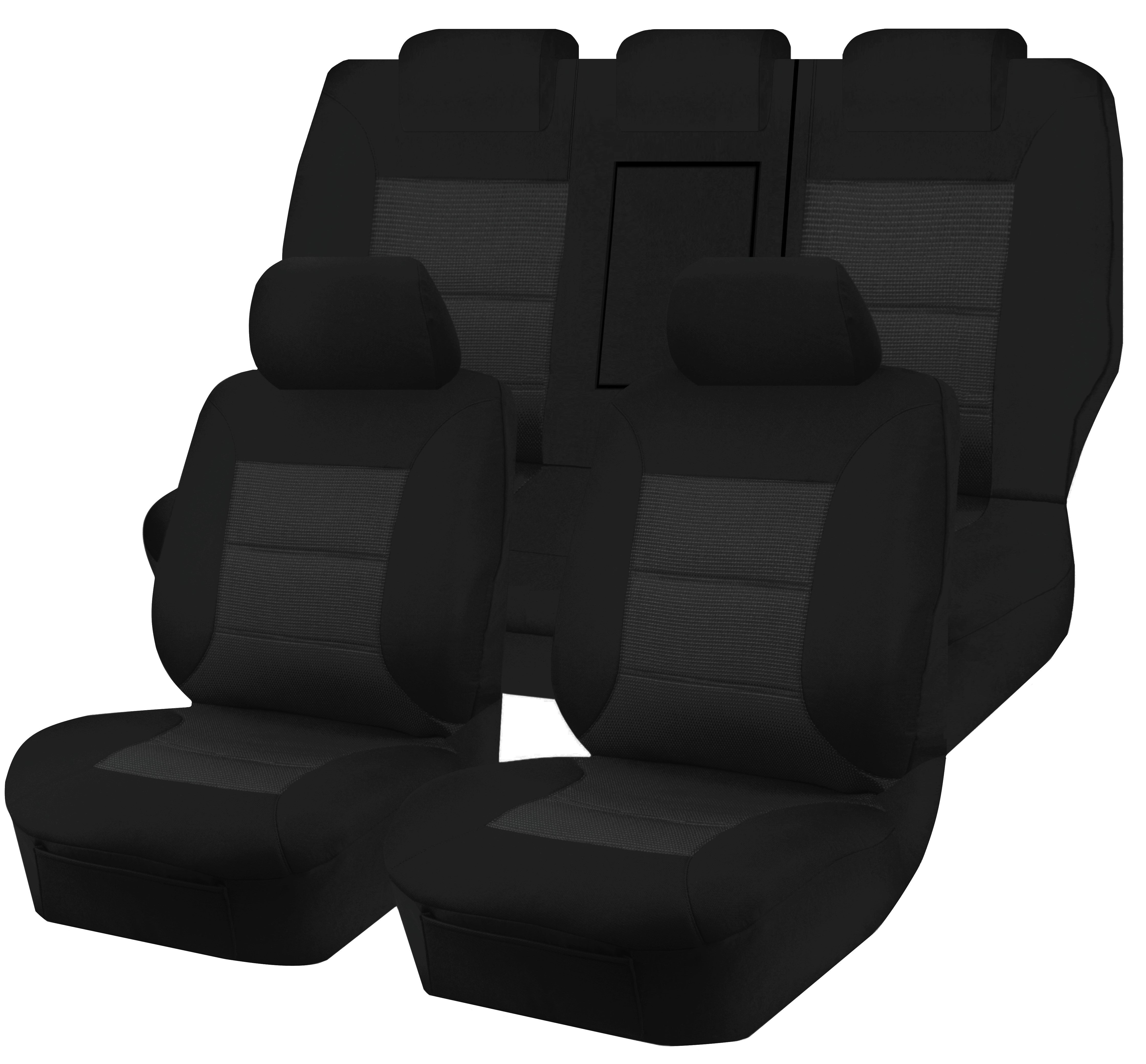 Premium Jacquard Seat Covers - For Ford Territory Sx/Sy/Sz Series 4X4 Suv/Wagon (2004-2016)