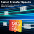 3PCS 128G Memory Cards, U3 A1 Class 10, Up To 100MB/s, Micro SD TF For Security Monitor/Full HD Video Recording/Tablet/Phone/ Surveillance Camera/Dash Camera/Car Speaker/Game Console