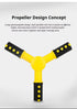 1SetSprinkler(Base+Trident)-Yellow