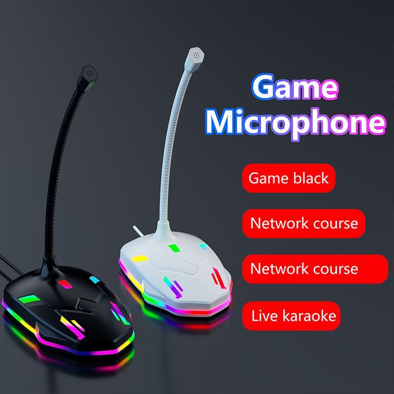 M9 Computer Noise Cancelling Microphone Black