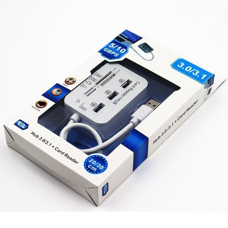 USB 3.0 Hub Multifunctional Card Reader