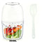 350ml Household Multifunctional Automatic Food Processor-white