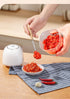 350ml Household Multifunctional Automatic Food Processor-white