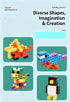 200pcs 10 Colors Mixed PP Square Building Blocks