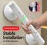 Extended Suction Cup Bathroom Grab Bar, Removable Anti-Slip Safety Handrail For Washroom, White, Extra Length Design For Better Support