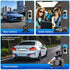 Night Vision 3 Channel Car Dash Cam Triple Record Front Cabin Rear with 32G Card Great Christmas Present