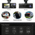 Full HD Car Driving Recorder 3 Camera Triple Recording Front Inside Rear with 64G Card Suitable for Christmas Gifting