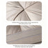 Twisted Pure White High Loft Pillow Pair | 950g Per Piece | Bright Supportive Pillow Set, Christmas Crisp Deep Sleep Set for Bright Bedroom