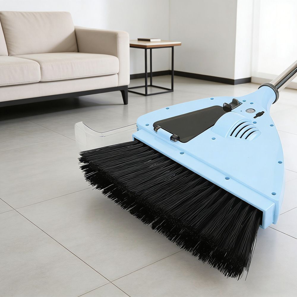 2 in 1 Electric Broom & Vacuum Cleaner | Handheld Sweep & Vacuum All-in-One | Christmas Household Cleaning Gift | Multifunctional Home Floor Electric Sweeper