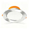 4 Pack All Aluminum Bright Silver 18W Cool White (Cutout 15-17cm) | Recessed LED Downlight | Christmas Extra Bright Silver Set | Large Silver Trim High Power Ceiling Light
