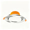 4 Pack All Aluminum Bright Silver 7W Cool White (Cutout 8.5-9.5cm) | Recessed LED Downlight | Christmas Compact Delicate Set | Small Silver Trim Ceiling Light for Corridor