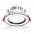 4 Pack White Black 7W Tri-Color [Premium Thickened Aluminum] (Cutout 7-9cm) | Recessed LED Downlight | Christmas Multi-Color Dimming Set | 3-Color Thick Aluminum Ceiling Lamp