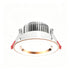 4 Pack Platinum White 5W Warm White [Luxury All Aluminum] (Cutout 6.5-8.5cm) | Recessed LED Ceiling Light | Halloween Mini Cozy Set | Small Warm Light All Aluminum Downlight