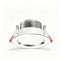 4 Pack Silver White 7W Cool White [Luxury All Aluminum] (Cutout 6.5-9cm) | Recessed LED Downlight | Christmas Luxury Bright Silver Gift | All Aluminum Silver Trim White Ceiling Light