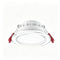 4 Pack Silver White 7W Tri-Color [Flagship Die-Cast Aluminum] (Cutout 7-9cm) | Recessed LED Downlight | Christmas Flagship Dimmable Silver Set | Die-Cast Aluminum 3-Color Ceiling Light