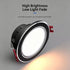 4 Pack Silver White 7W Tri-Color [Flagship Die-Cast Aluminum] (Cutout 7-9cm) | Recessed LED Downlight | Christmas Flagship Dimmable Silver Set | Die-Cast Aluminum 3-Color Ceiling Light