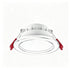 4 Pack Silver White Flagship Full Spectrum 98 CRI 7W Cool White | Recessed LED Downlight | Christmas Flagship High-CRI Silver Set | Silver Trim Full Spectrum Bright Ceiling Light