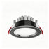 4 Pack Black Silver 7W Tri-Color [Premium Thickened Aluminum] (Cutout 7-9cm) | Recessed LED Downlight | Christmas Premium Dimmable Contrast 4-Pack | Thick Aluminum 3-Color Two-Tone Ceiling Light