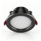 4 Pack Black Silver Flagship Full Spectrum 98 CRI 7W Warm White | Recessed LED Ceiling Light | Halloween Cozy High-CRI Contrast 4-Pack | Warm Light Two-Tone Full Spectrum Downlight