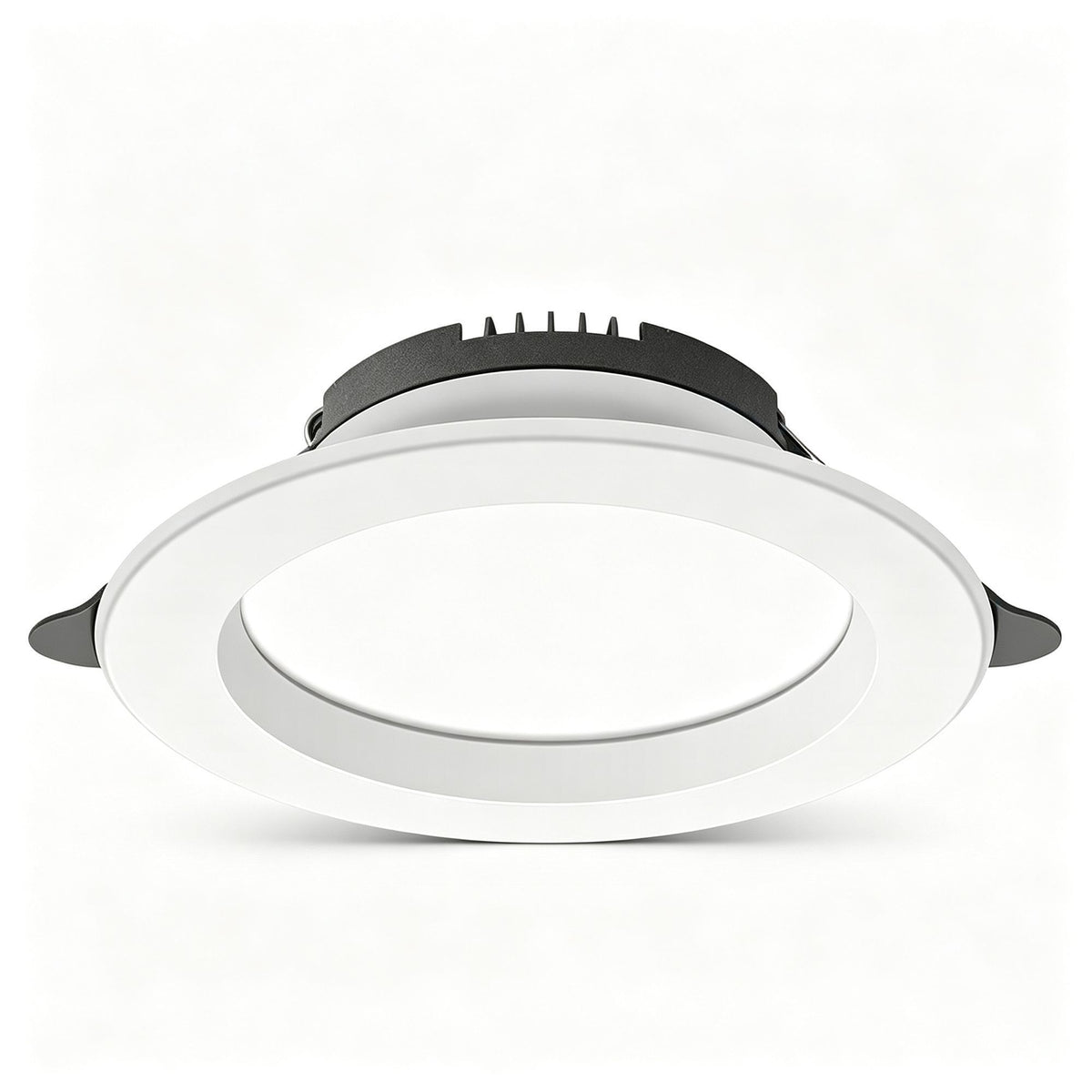 4 Pack Elegant White 5W Warm White [Zinc-Iron Alloy] (Cutout 7-9cm) | Recessed LED Ceiling Light | Halloween Warm Durable 4-Pack | Zinc-Iron Alloy Warm Light Downlight