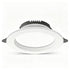 4 Pack Elegant White 5W Warm White [Zinc-Iron Alloy] (Cutout 7-9cm) | Recessed LED Ceiling Light | Halloween Warm Durable 4-Pack | Zinc-Iron Alloy Warm Light Downlight