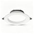 4 Pack Elegant White 5W Tri-Color [Zinc-Iron Alloy] (Cutout 7-9cm) | Recessed LED Downlight | Christmas Durable Dimmable 4-Set | Zinc-Iron Alloy 3-Color Ceiling Lamp
