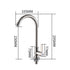 Ball Bearing 304 Linglong Pagoda Single Cold Kitchen Faucet Without Inlet Pipe Rotatable Sink Tap Kitchen Bathroom Household Decoration Hardware