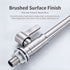 Ball Bearing 304 Linglong Pagoda 24 Tube Single Cold Tap Without Inlet Pipe 304 Stainless Steel Sink Faucet for Kitchen Christmas Home Supply