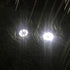 4Pcs Solar 8LED Cast‑Aluminum In‑Ground Lights White Light Outdoor Buried Lamp Courtyard Villa Garden Christmas Landscape Decoration Lamp