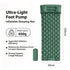 Inflatable Air Mattress Single 190x60x5cm Green Lightweight Portable Camping Air Bed for Outdoor Travel Home Lunch Rest Halloween Christmas Camping Gear