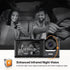 2‑Inch Screen WiFi Triple‑Channel Car Driving Recorder Front Inside Rear Lens 32G Memory Card HD Night Vision Parking Monitoring Mobile Sync, Must‑Have Auto Safety Device, Halloween Christmas Gift Option