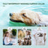 62cm Grey Large Pet Flea & Tick Collar Tin Allergy-Free Water Resistant Long-Lasting Mosquito Control Dogs Cats Outdoor