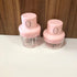 Pink 100ML Small Garlic Mincer One-Touch Mini Food Chopper for Ginger Chilli Meal Prep Compact Kitchen Tool