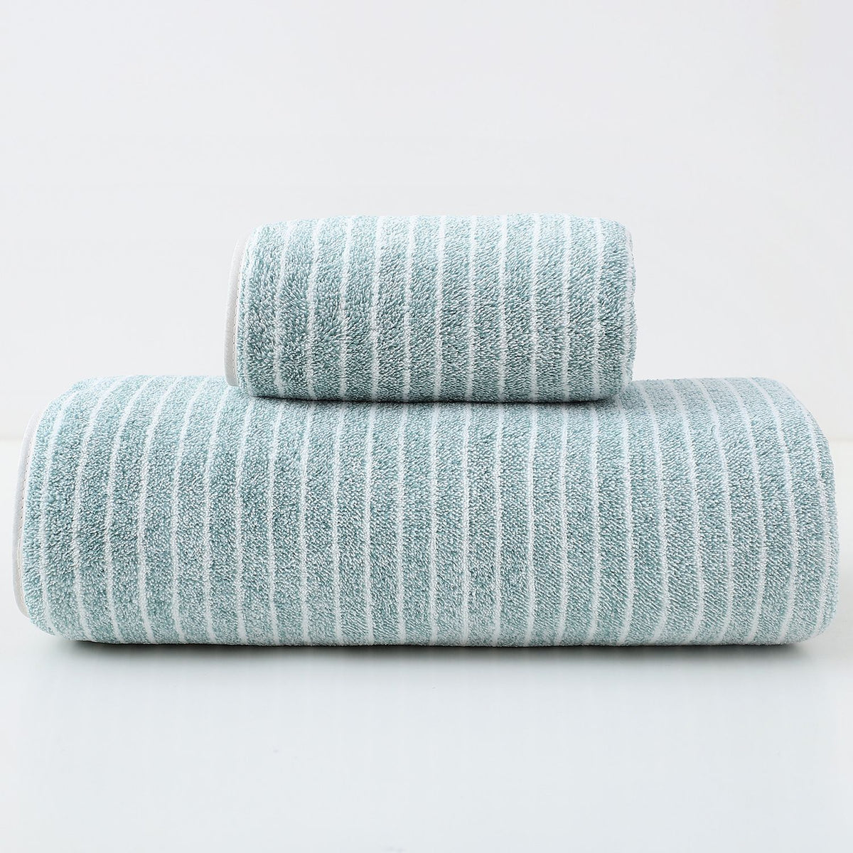 Bronze Star Patterned 6 Piece Bath Sheet Hand Towel Washcloth Combo Thick Absorbent Terry Bathroom Guest Set