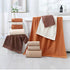 Combed Cotton Towel Set for Bath, Hand and Face, Off White