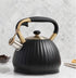 Black Pumpkin Shaped Water Kettle 3.5L