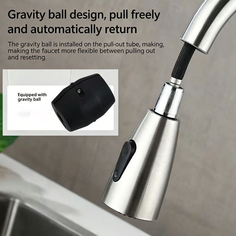 Black Kitchen Faucet