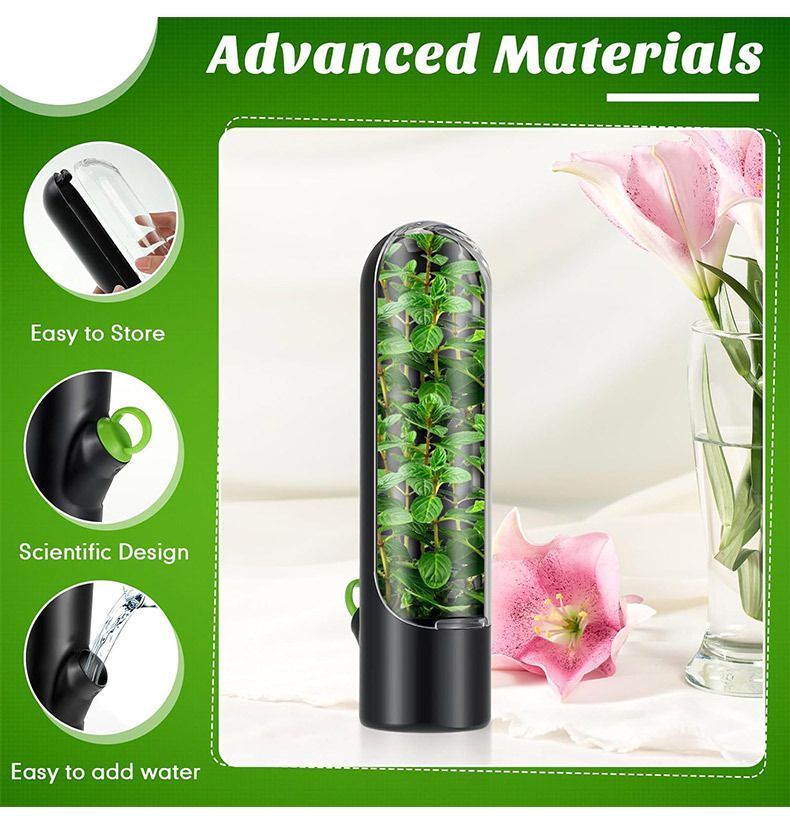 4Pcs Herb & Vegetable Fresh Storage Containers-White