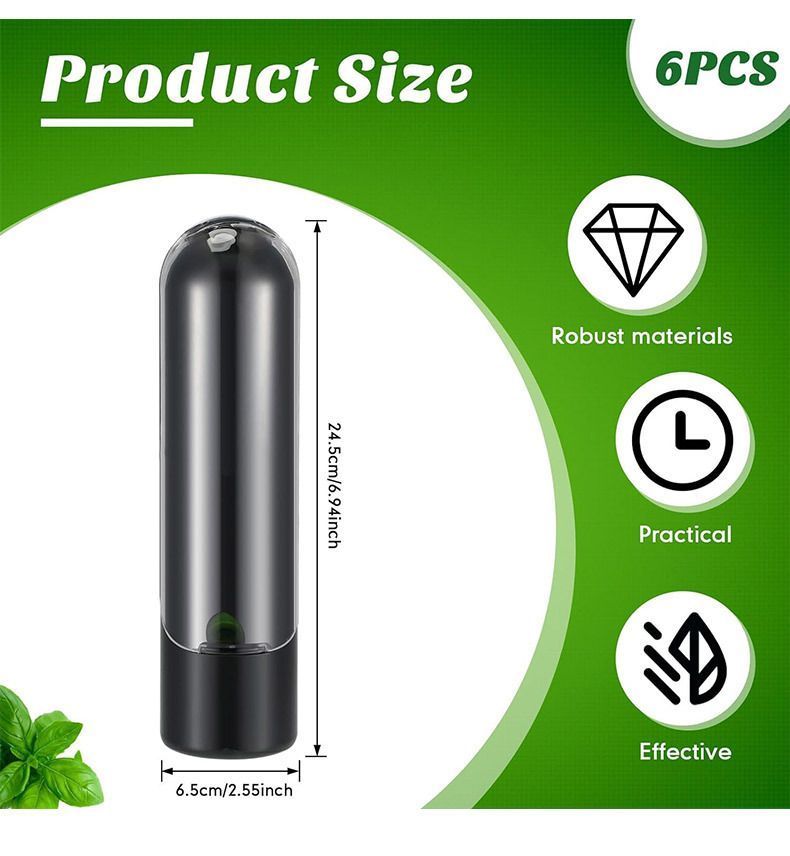 4Pcs Herb & Vegetable Fresh Storage Containers-green