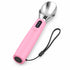 Rechargeable Smart Heated Ice Cream Scoop, 3 Temperature Settings for Quick Scooping, Zinc Alloy Head with Silicone Handle, Type-C Charging, Essential Home Dessert Tool./WHITE