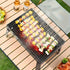 Portable Folding Grill: 4-Step Assembly, Light & Portable, Sturdy Design, Enjoy Outdoor Grilling Anytime