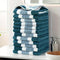 GREEN 12PCS Thick Absorbent Lint-Free Coral Fleece Kitchen Cleaning Cloth, Easily Removes Grease, Hangable for Drying