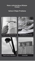 Cordless Electric Window Vacuum Cleaner: High-Powered Professional Handheld Window Cleaner, Streak-Free Cleaning for Mirrors, Shower Screens & Tiles, Anti-Drip Squeegee Vacuum Tool