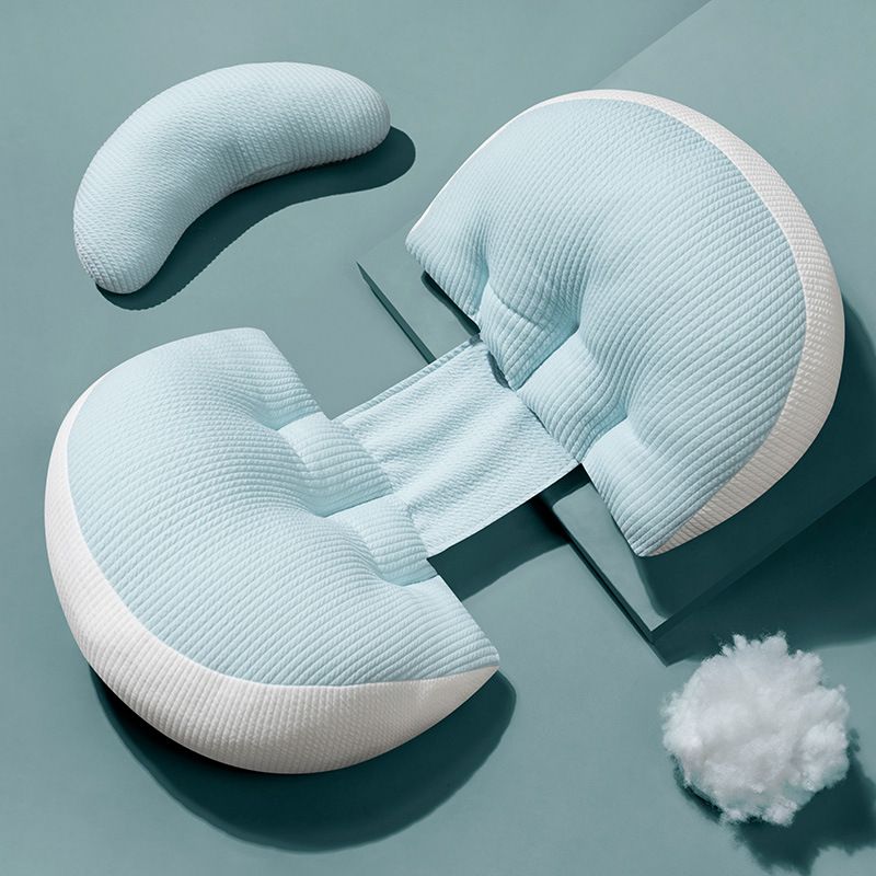 Pregnancy Belly & Back Support Pillow, Adjustable & Fully Machine Washable, High Elasticity & Long-Lasting Shape, Relieves Aches and Pains During Pregnancy./Cindy powder